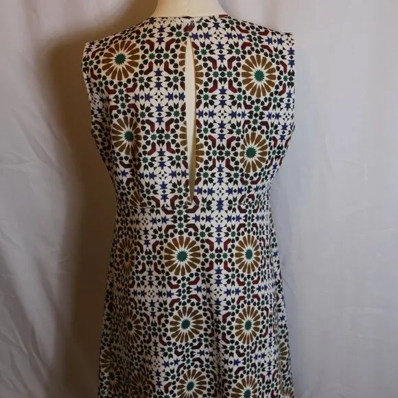 Zara Sleeveless A-Line Dress Women's Size 12 - Picture 3 of 8